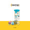 Snow Cone Shaved Ice Machine With Cart | Snow Cone Cart Makes 48 Icy Treats | Includes Plastic Scoop, Storage Compartment, Wheels for Easy Mobility | White and Blue