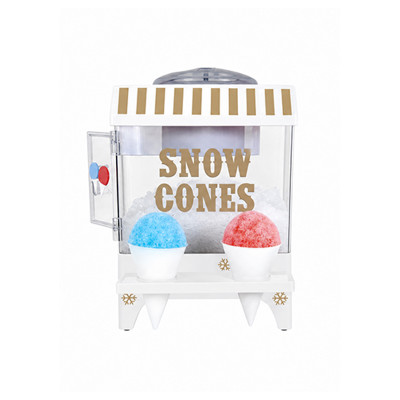 Poolside Coolness | Kernee Snow Cone Machine | Home Shaved Ice Maker for Snow Cones | Retro Table-Top Snow Cone with 2 Reusable Cup