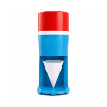 Compact Kitchen Essential | Kernee Shaved Ice Maker | Space-Saving Table-Top Snow Cone Machine with Stainless Steel Blades for Quick Refreshments | Blue