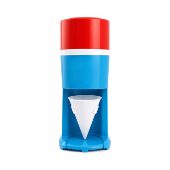 Compact Kitchen Essential | Kernee Shaved Ice Maker | Space-Saving Table-Top Snow Cone Machine with Stainless Steel Blades for Quick Refreshments | Blue