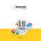 Snow Pro Electric Snow Cone Machine with 64 oz Capacity | with 4 Reusable Cones, Side Shelves & Ice Scoop | Snow Cone Machine for Family Treats & Refreshing Desserts | White
