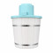 Kernee Snow Cone Machine With 1 Reusable Plastic Cup | Retro Table-Top Shaved Ice Maker with Stainless Steel Blades for Fluffy Ice | Red