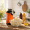 Kernee Popcorn Maker |  Red Hot Air Popper 16 Cups | The Perfect Gift for Movie Buffs and Healthy Snackers | No Oil