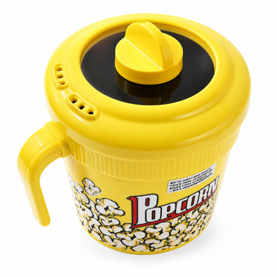 Kernee Space-Saving Air Popcorn Popper | Healthy 16 Cups Snacks in 3 Minutes | Perfect for Dorm Rooms & Small Apartments | One-Button Simple Operation