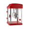Kernee 2.5 Oz Stirring Kettle Popcorn Machine | Supports Oil, Butter & Sugar for Professional 10 Cups Movie Snacks | Blue | Red