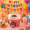 Vintage Cotton Candy Machine | Countertop Cotton Candy Maker With 2 Reusable Cones & 1 Sugar Scoop | Use Hard Candy or Sugar to Create Fluffy | With Wheel