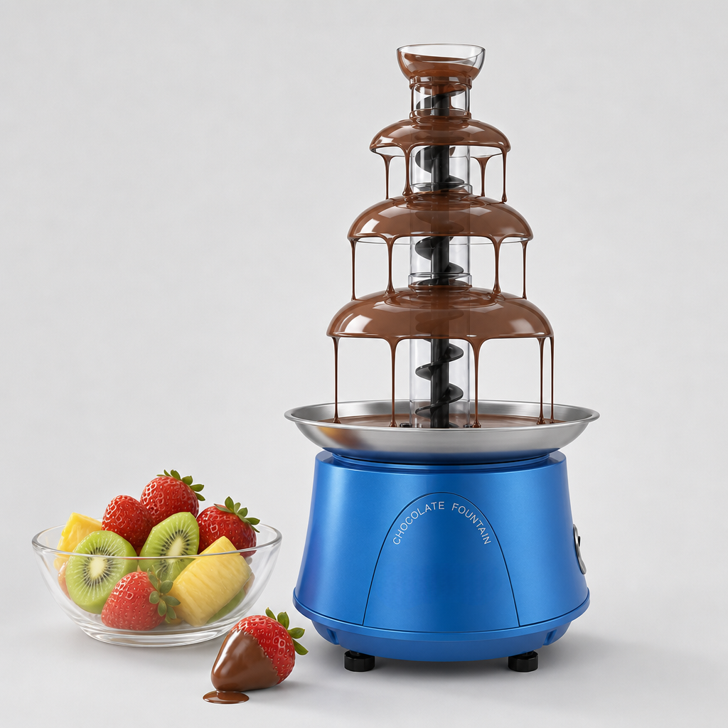 KERNEE red countertop ice shaver product image for home kitchens summer desserts private label and retail sales.