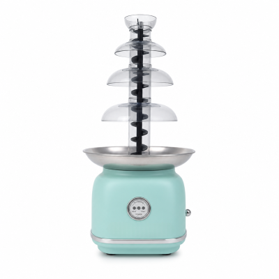 Kernee Snow Cone Machine With 1 Reusable Plastic Cup | Retro Table-Top Shaved Ice Maker with Stainless Steel Blades for Fluffy Ice | Red