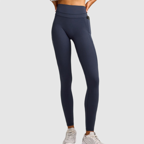 Custom Side Pocket Yoga Leggings | High Waist Workout Leggings for Women