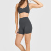 Custom High Waisted Yoga Shorts - OEM/ODM Women's Workout Biker Shorts for Gym & Yoga