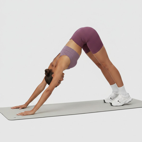 Limited Recycled Fabric Yoga Short Set - Ribbed Tank & Biker Shorts Sustainable Activewear