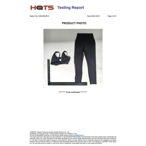 HQTS Testing Report