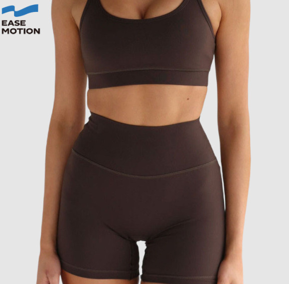 Custom High Waisted Yoga Shorts - OEM/ODM Women's Biker Shorts with Butt Lifting Design