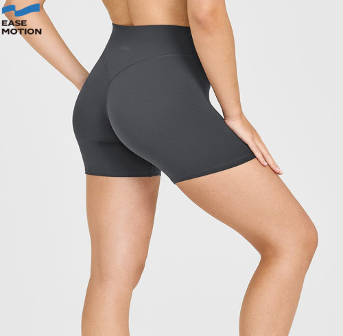 Custom High Waisted Yoga Shorts - OEM/ODM Women's Workout Biker Shorts for Gym & Yoga