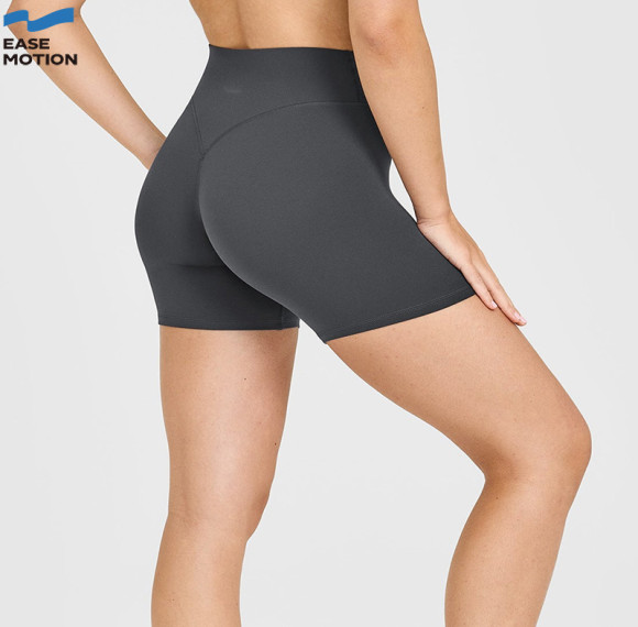 Custom High Waisted Yoga Shorts - OEM/ODM Women's Workout Biker Shorts for Gym & Yoga