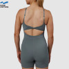 Custom Women's 4-Way Stretch Workout Jumpsuit | Breathable Quick Dry Cut Out Design