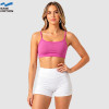 OEM Twisted Back Yoga Bra | Custom Spaghetti Strap Sports Bra for Women