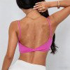 OEM Twisted Back Yoga Bra | Custom Spaghetti Strap Sports Bra for Women