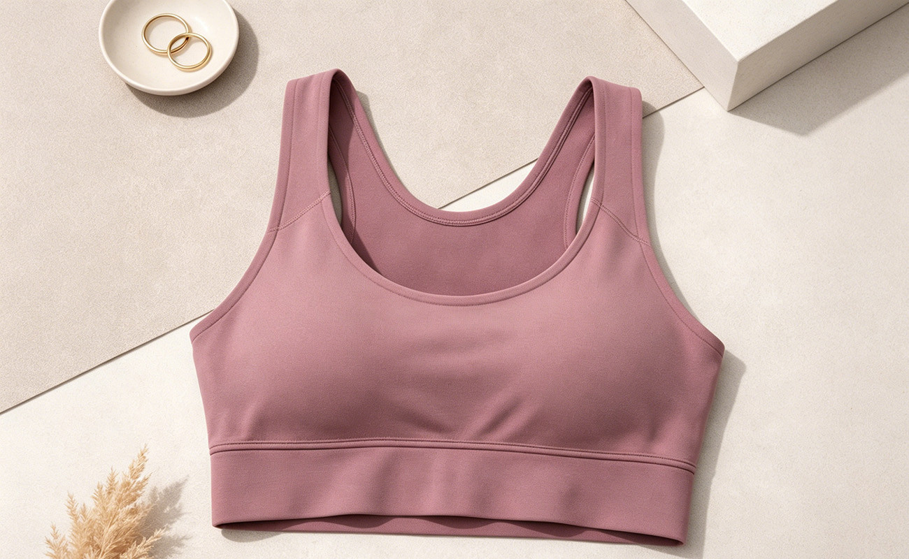 Luxury yoga wear and premium activewear branding photography