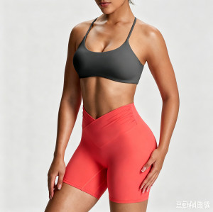 Easemotion Custom Multi-Strap Cross Back Yoga Bra - Women's Private Label Sports Bras