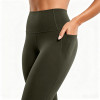 OEM High Waisted Yoga Leggings with Pockets | Custom Workout Leggings