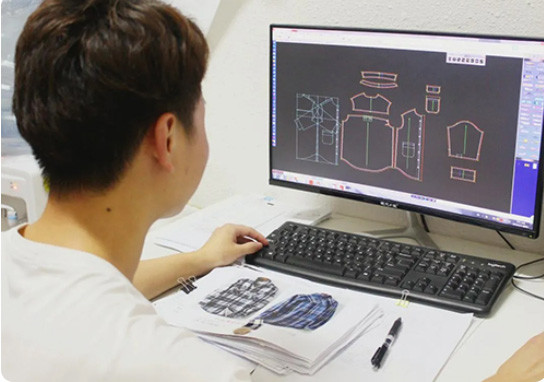 Easemotion professional activewear design team in creative session
