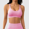 Easemotion OEM Crisscross Multi-Strap Yoga Bra | Custom Low-Back Sports Bra