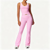 Easemotion OEM Custom Flare Yoga Set | OEM 2-Piece Contrast Trim Outfit