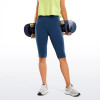 Easemotion OEM Custom Knee-Length Pocket Capri Leggings | Compression Yoga Shorts