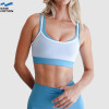 Easemotion Custom Color Block Mesh Yoga Bra | Private Label Women's Sports Bras