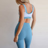 Easemotion Custom Color Block Mesh Yoga Bra | Private Label Women's Sports Bras