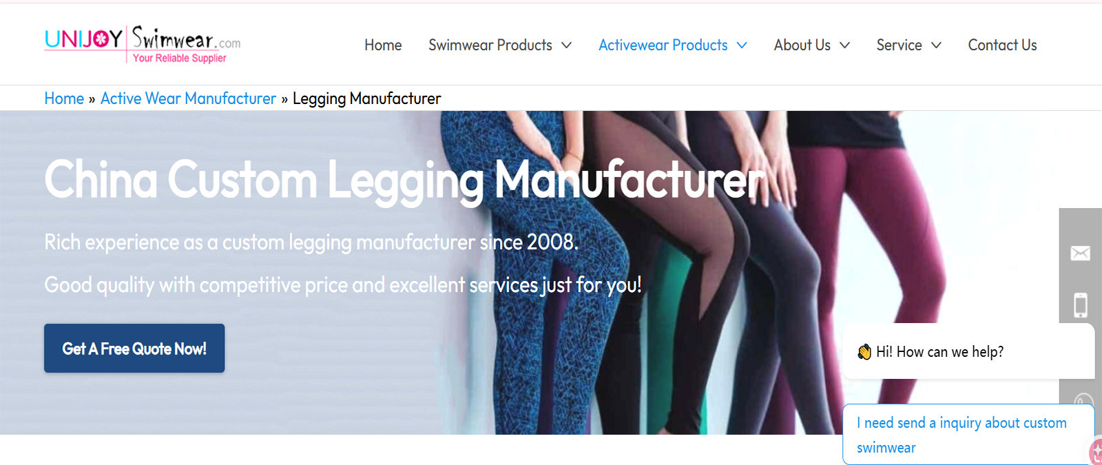 Unijoy Swimwear Yoga Leggings