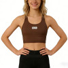 Custom Back Pocket Yoga Tank Top | Racerback Cropped Workout Vest for Women