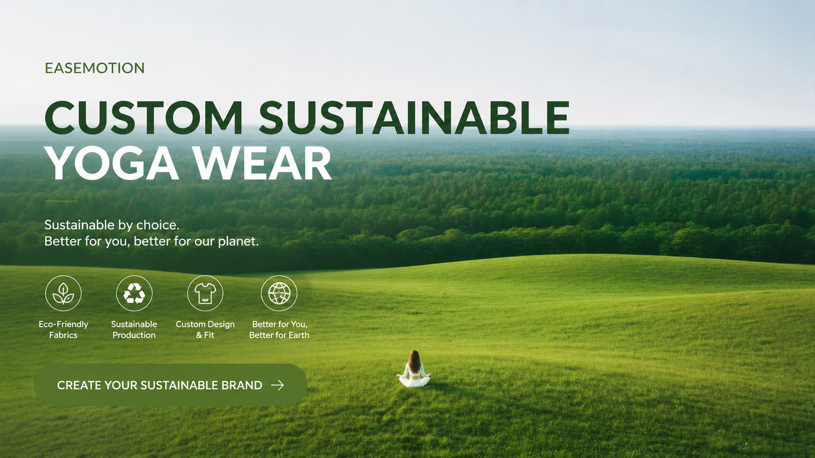 Customize sustainable yoga wear by easemotion — Send an inquiry.