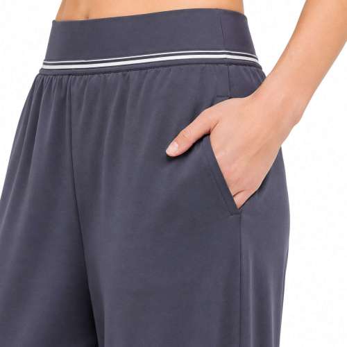 Custom Wide Leg Yoga Pants — Sustainable High Waist Soft Stretch Lounge Trousers | Easemotion