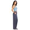 Custom Wide Leg Yoga Pants — Sustainable High Waist Soft Stretch Lounge Trousers | Easemotion