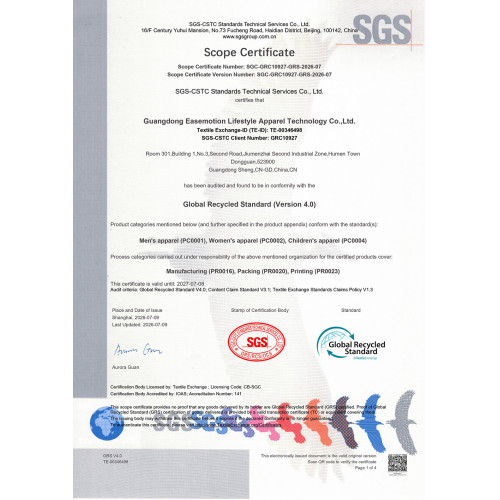 Global Recycled Standard (GRS)