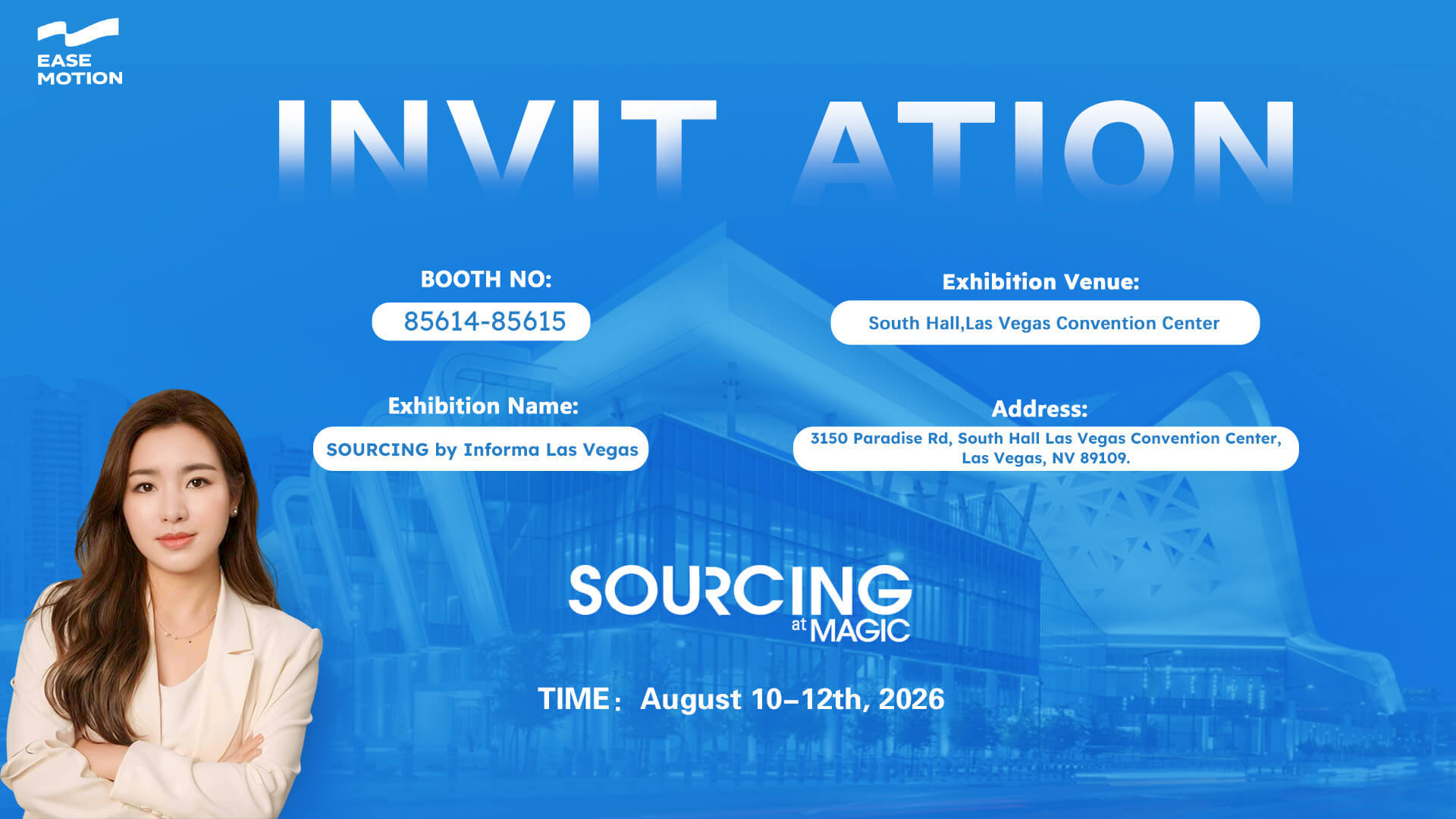 Easemotion Invitation to SOURCING at MAGIC Las Vegas 2026