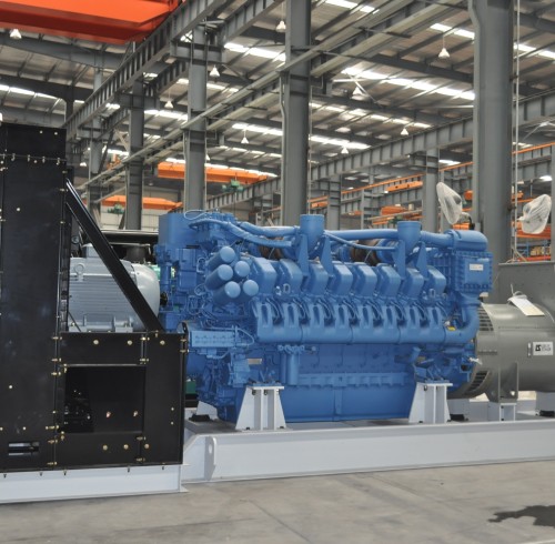 12 sets of 1200kW high-voltage diesel generator sets have been delivered to a large coal mine