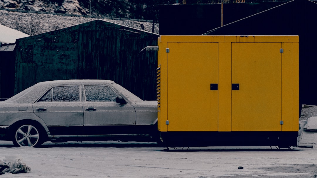 A conventional generator and an inverter generator side by side