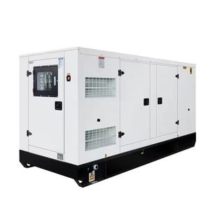 Three-phase container type silent diesel generator set