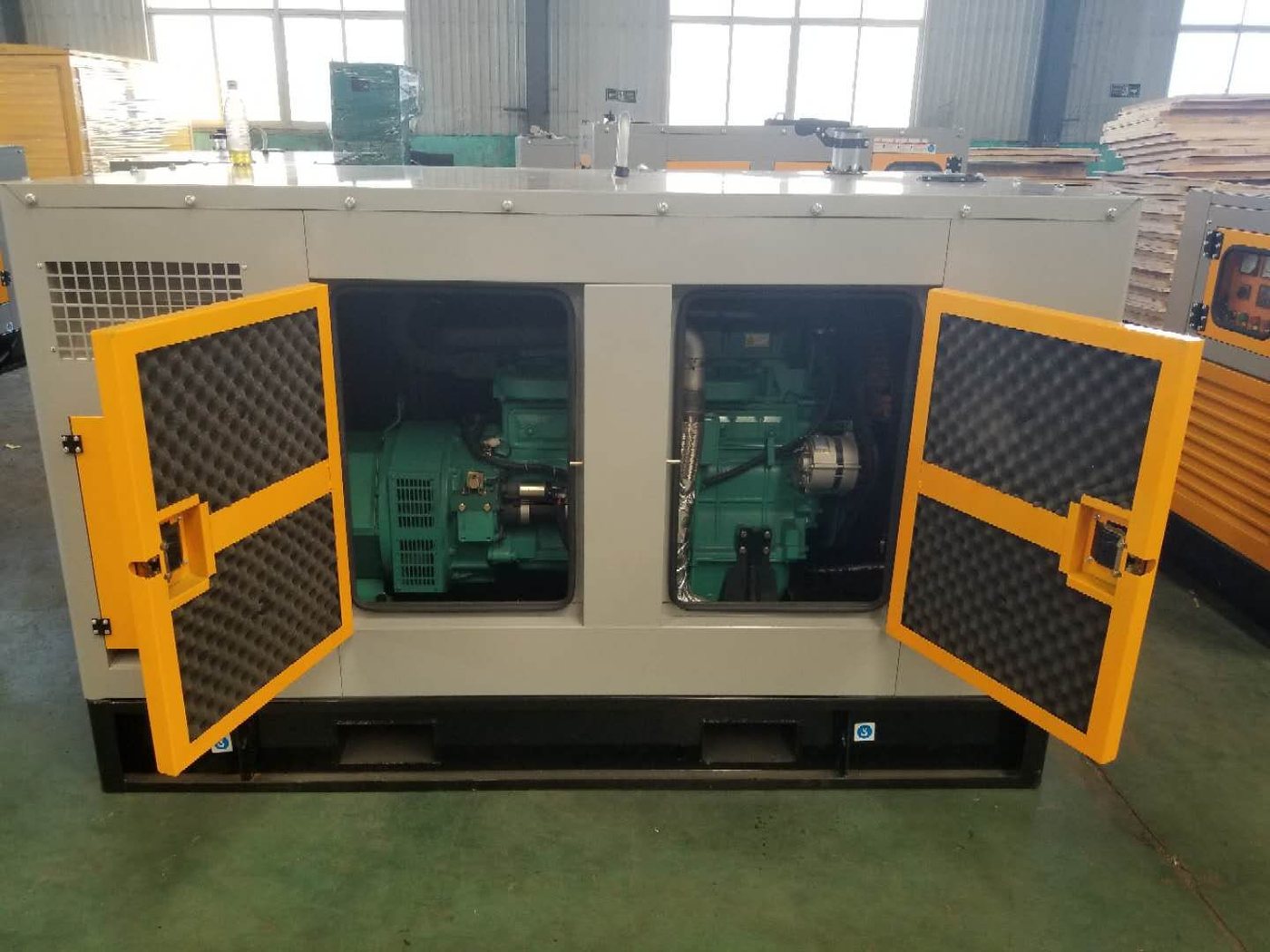 Compact silent diesel generator sets from 5 kVA to 30 kVA