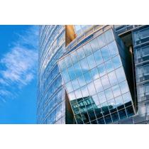 Visible Frame Curtain Wall System | Aluminum Glass Commercial Facade