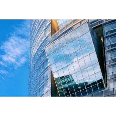 Visible Frame Curtain Wall System | Aluminum Glass Commercial Facade