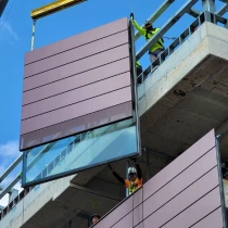 Unitized Curtain Wall Prefabricated Facade System China Manufacturer