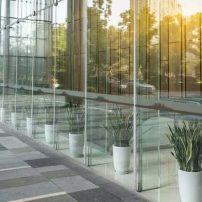 Glass Fin Curtain Wall Structural Glass Support System China Manufacturer