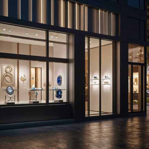 Storefront System Commercial Entrance  Aluminum storefront system Solution China Manufacturer