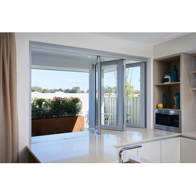 Aluminum Bi-Fold Window Folding Glass Window Manufacturer