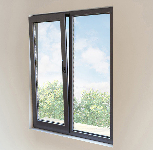 Aluminum Tilt and Turn Window Dual Opening Window Manufacturer