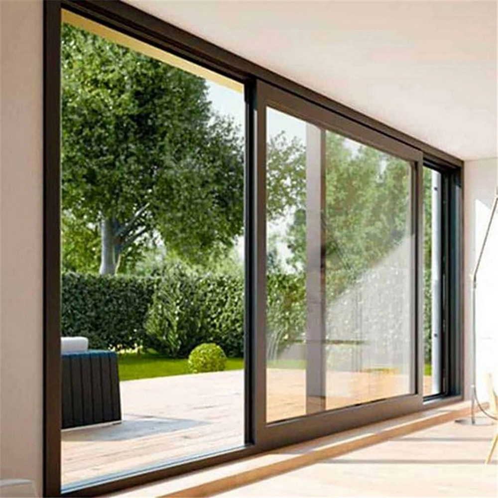 Commercial Building with Glass Curtain Walls